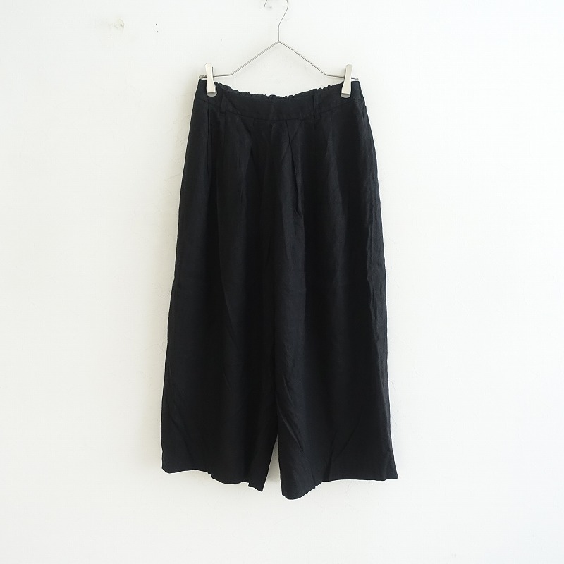 【定価2.7万】パドカレ pas de calais リネンレーヨンワッシャータングラーガウチョパンツ 36 【中古】【51G52】｜ブランド古着買取drop