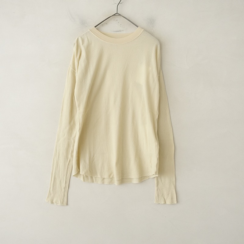 【25SS/定価1.7万】にっきえっせんしゃるぴーしーず Nikki ESSENTIAL PIECES シアーサーマル長袖Tシャツ 1 【中古】【72G52】