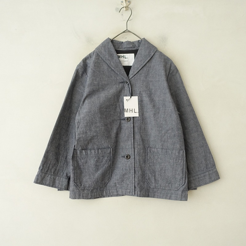 【美品】MHL ドライ　コットン　モールスキン ブルゾン　マーガレットハウエル DRY COTTON MOLESKIN - SELECT EYE COMPANY：セレクトアイ