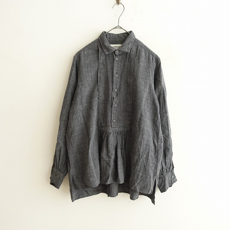 ARTS&SCIENCE アーツ＆サイエンス｜Tent line T-shirt ARTS & SCIENCE／Tent line crop top（Black） – LABORATORIO