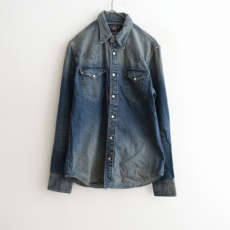 RRL インディゴ ウエスタン シャツ ネイティブ柄 ダブルアールエル 楽天市場】RRL ダブルアールエル シャツ サイズ:S LIMITED