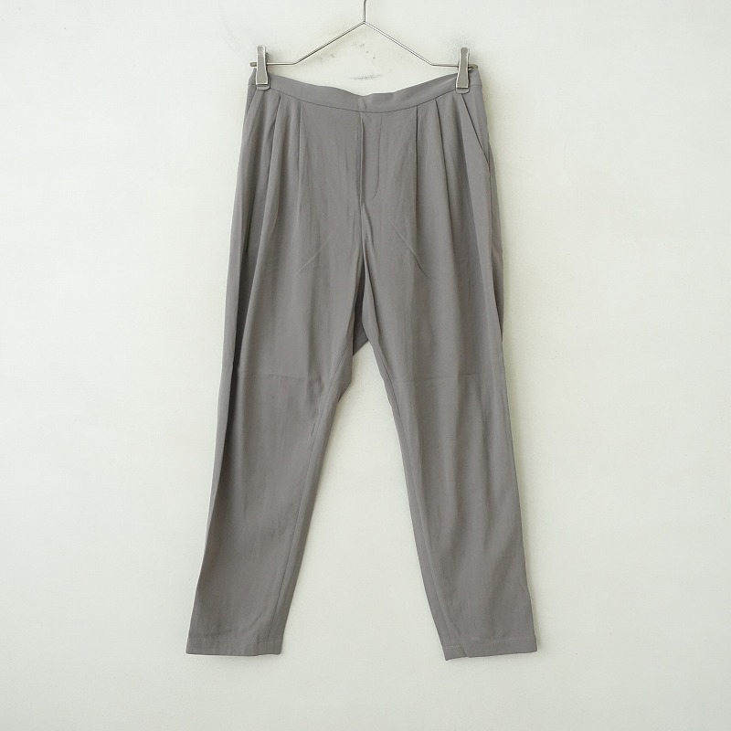 【2024/定価2.6万】エヴァムエヴァ evam eva コットンナロータックパンツ 1 【中古】【32H52】