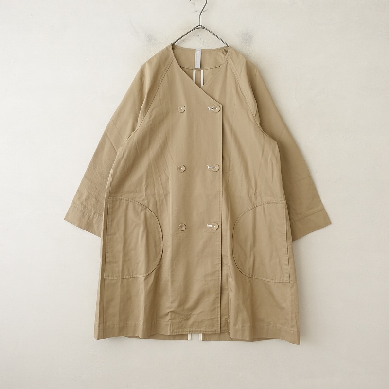 楽天市場】【定価4.2万】 オローネ 6つボタンのバルーンコート