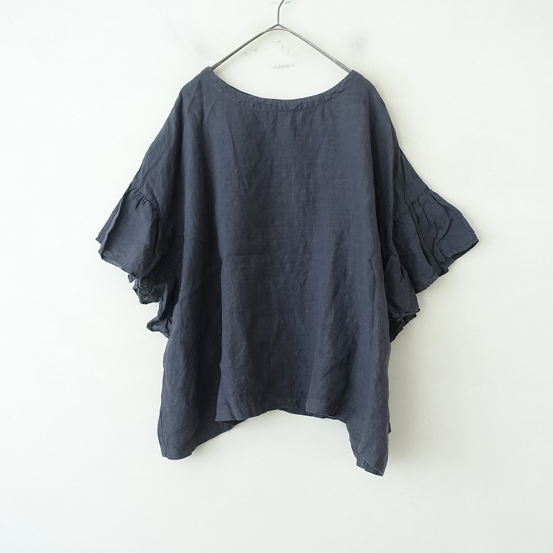 ネストローブ♡リネンサフィランブラウス 楽天市場】【2021/定価2.6万】 ネストローブ nest Robe リネン