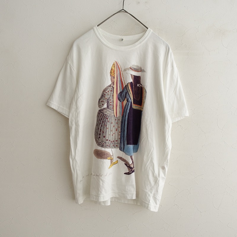 楽天市場】KHOKI コッキ 25SS 日本製 Vintage-effect T-shirt