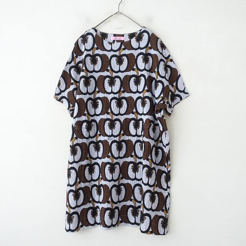 楽天市場】プープレ peu pres キャベツプリントワンピース F