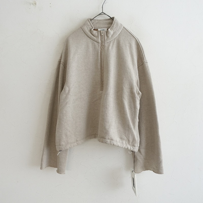 【通貨価値5.3万】ソウワー SOWER BECK ハーフジップトップス  F 【中古】【03I52】