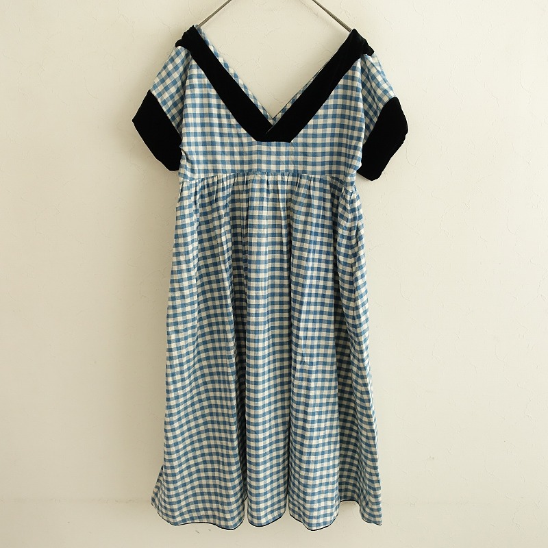 楽天市場】ドゥーブルメゾン DOUBLE MAISON リネンモンタギュードレス