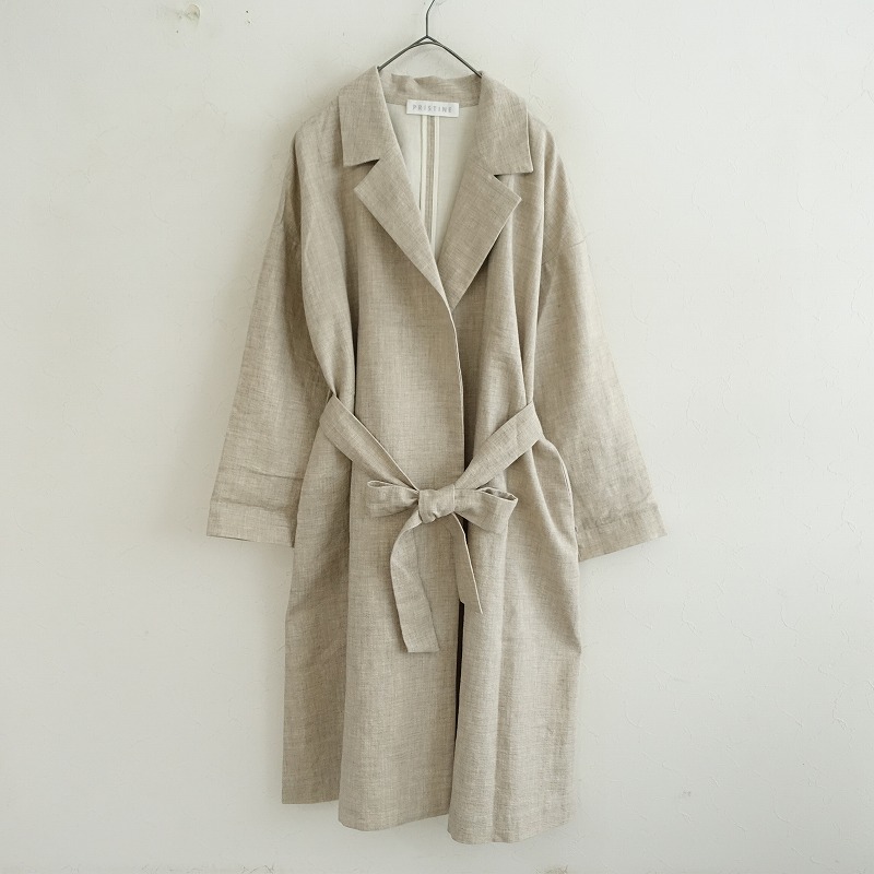 楽天市場】プリスティン PRISTINE オーガニックコットンリネンVネック