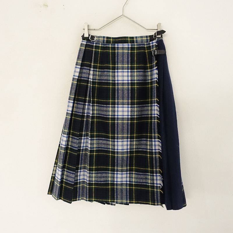 オニールオブダブリン O&rsquo;NEIL OF DUBLIN チェックキルトスカート GB10/F38/D36/I42/US8 【中古】【81J52】｜ブランド古着買取drop