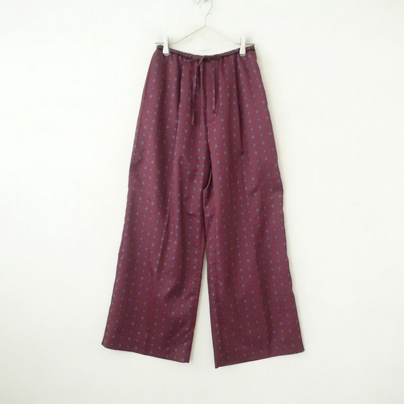 【美品/2025/通貨価値3.5万】シン領域 THE SHINZONE CARPET PATTERNED PANTS カーペットプリントパンツ  M0 【中古】【52J52】