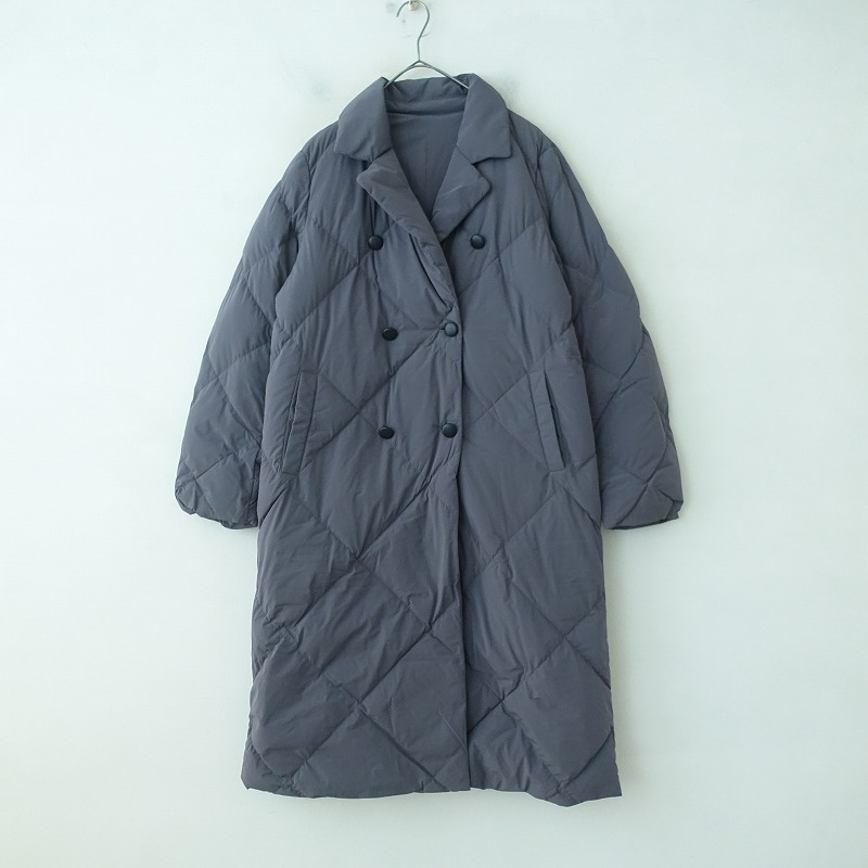 【定価4.2万】ダーマコレクション DAMA collection テーラードカラーダウンコート バスト72~80,身長154~162/S 【中古】【72J52】|ブランド古着買取drop