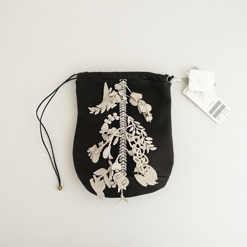 【美品/定価2.8万】ミナペルホネン mina perhonen forest parade 巾着ショルダー 【中古】【70K52】