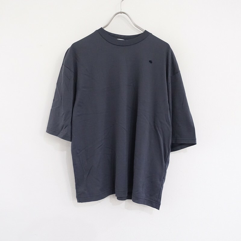 【メンズ/美品/2025/AW/通貨価値1.7万】ミナペルホネン mina perhonen pelata 綿織物半袖ティーシャツ  M 【中古】【31K52】