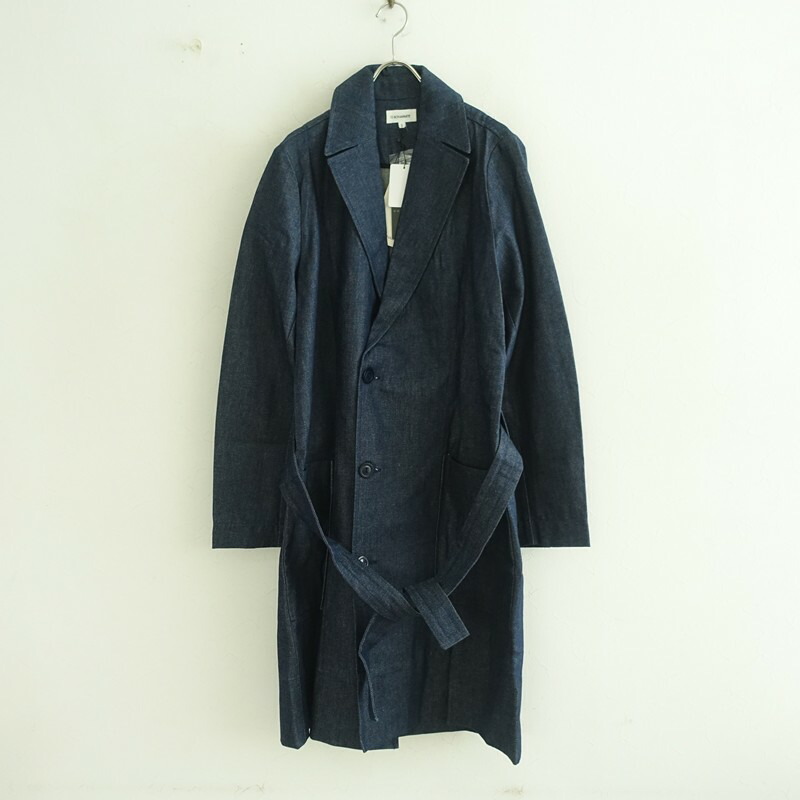 【新品】定価6.4万/トレーズボナパルト 13 BONAPARTE デニムロングコート S S 【中古】【61K52】|ブランド古着買取drop