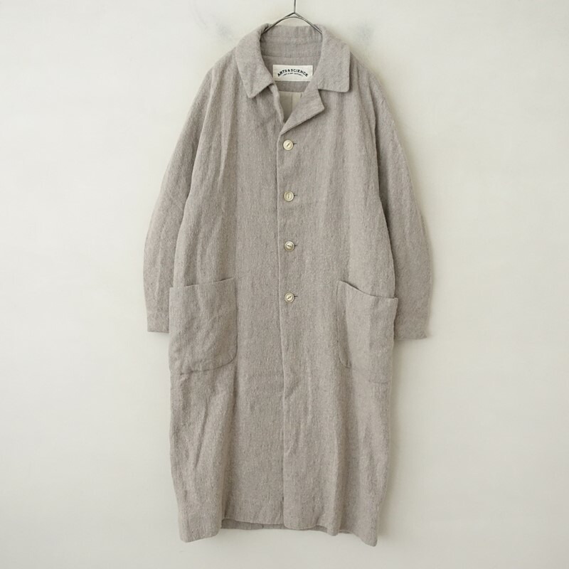 楽天市場】ARTS&SCIENCEアーツアンドサイエンス Andrew pea coatウール