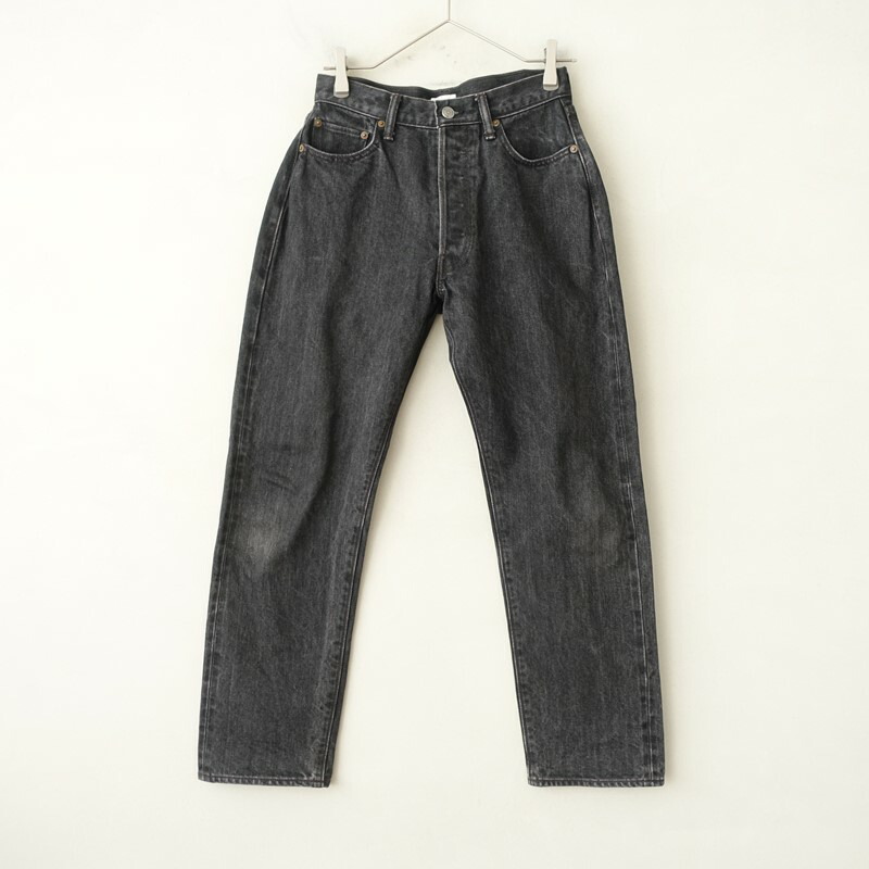 【定価2.9万】シオタ CIOTA スビンコットン13.5ozデニムストレートパンツ 27 【中古】【51L52】 7,606円