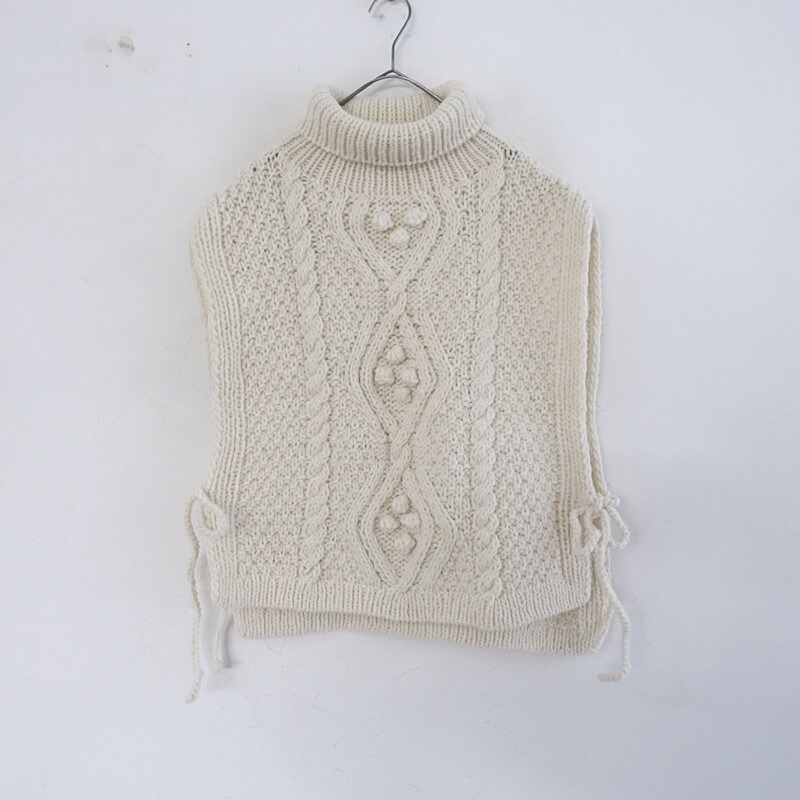 nest Robe ペルーニットポップコーンカーディガン 人気アイテム 2023AW ネストローブ nest Robe ペルーニット