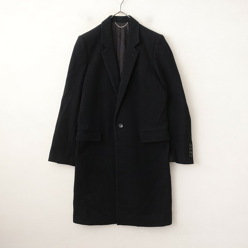 ジョンローレンスサリバン JOHNLAWRENCESULLIVAN ウール混コート 36 【中古】【12L52】