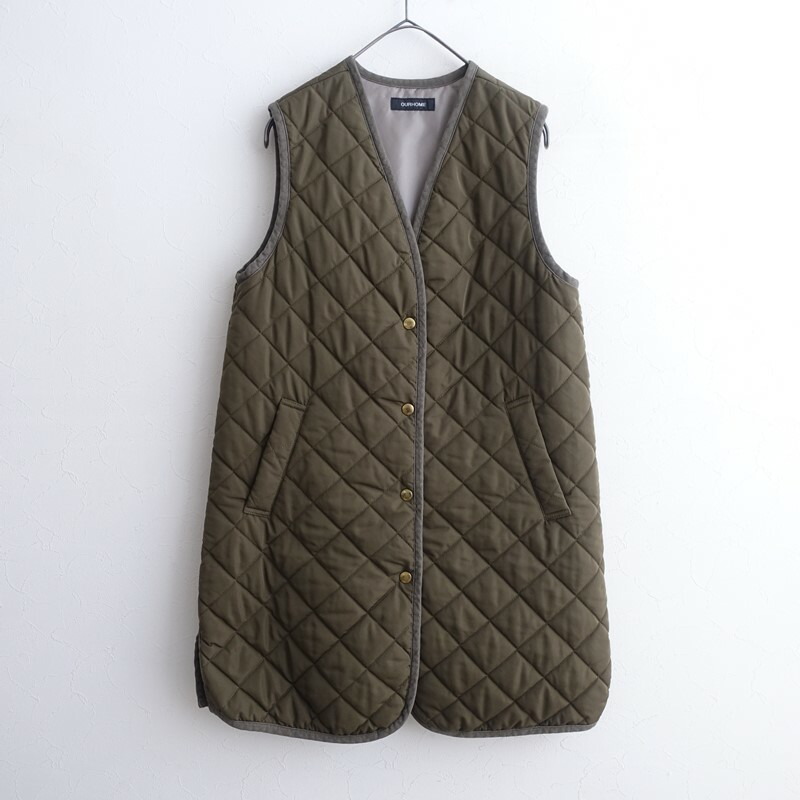 楽天市場】【定価1.4万】アワーホーム OURHOME 洗えるフリンジベスト F