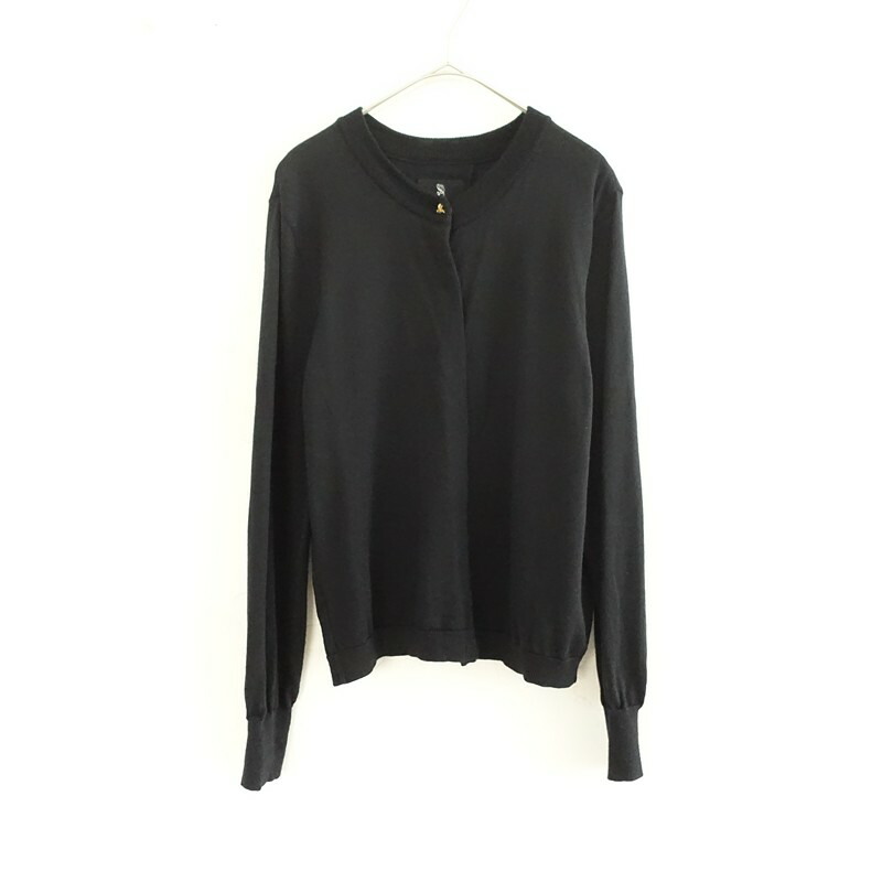 ポルテデブトン porter des boutons ウールニットバックオープンカーディガン 【中古】【92L52】