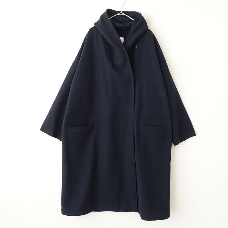 オネット Honnete ショールカラーウールコート 14 【中古】【30A62】
