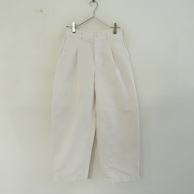 楽天市場】nest Robe ネストローブ ウール サルエル パンツ カーキ F