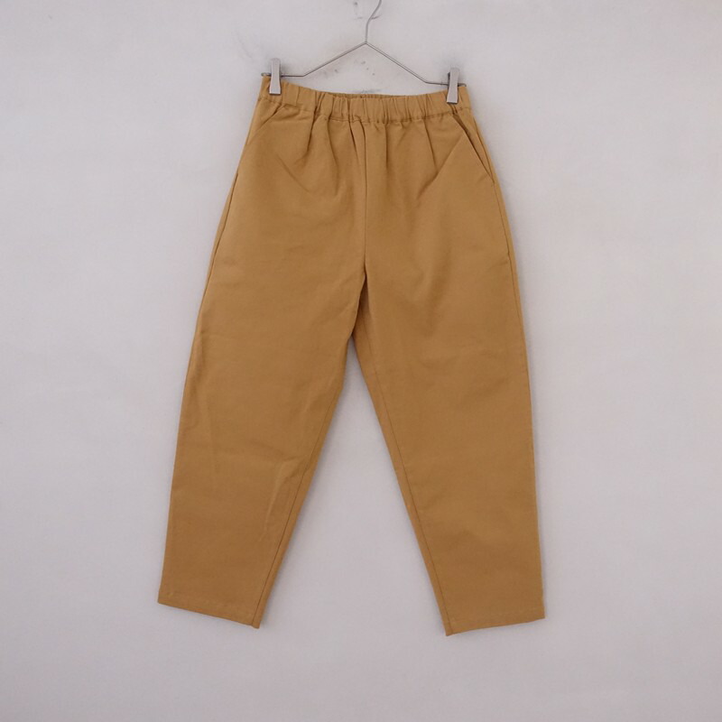 【未使用】ムク muku コットン混ツイルパンツ F 【中古】【81A62】
