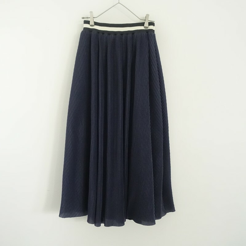 イェンス Jens アコーデオンプリーツロングスカート F 【中古】【81A62】