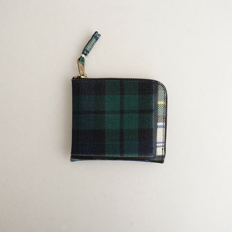 【美品/定価2.4万】コムデギャルソン COMME des GARCONS TARTAN PATCHWORK コインケース 【中古】【32A62】｜ブランド古着買取drop