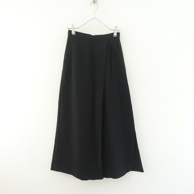 エンフォルド ENFOLD サマーコットンスリットワイドパンツ 36 【中古】【03A62】