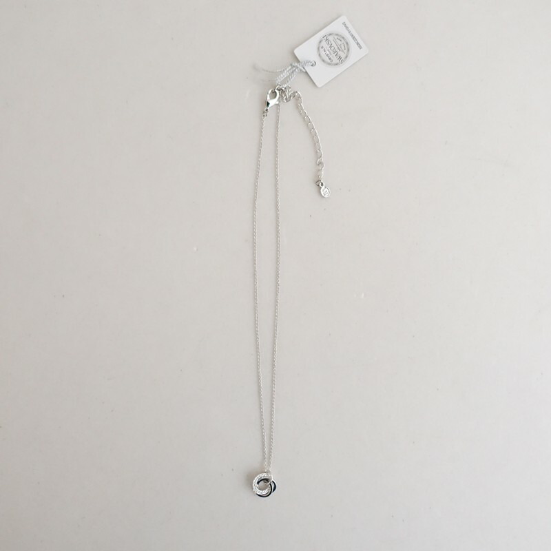 スワロフスキー SWAROVSKI サークルネックレス 【中古】【03A62】