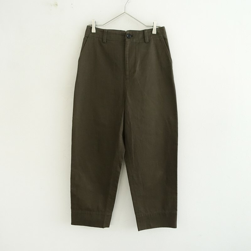 【定価3.6万】マーガレットハウエル MARGARET HOWELL オーガニックコットンツイルパンツ 2 【中古】【13A62】