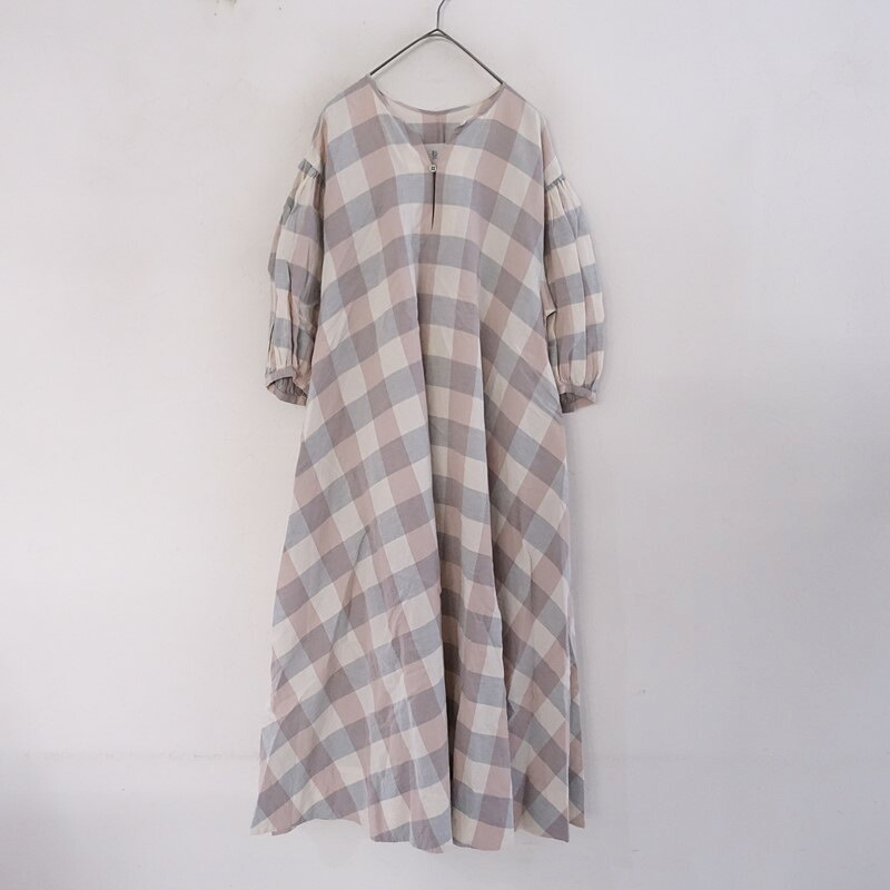 【定価6.6万】ガサ GASA 升Ａラインワンピース - 【中古】【10B62】