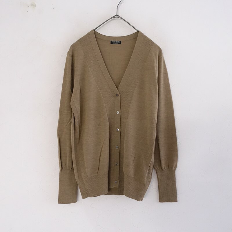 【定価2.2万】ヴェルメイユパーイエナ VERMEIL par IENA ONTARIOVネックカーディガン 38 【中古】【10B62】｜ブランド古着買取drop