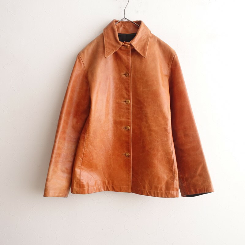 楽天市場】A.P.C. アーペーセー シングル レザージャケット サイズ:M