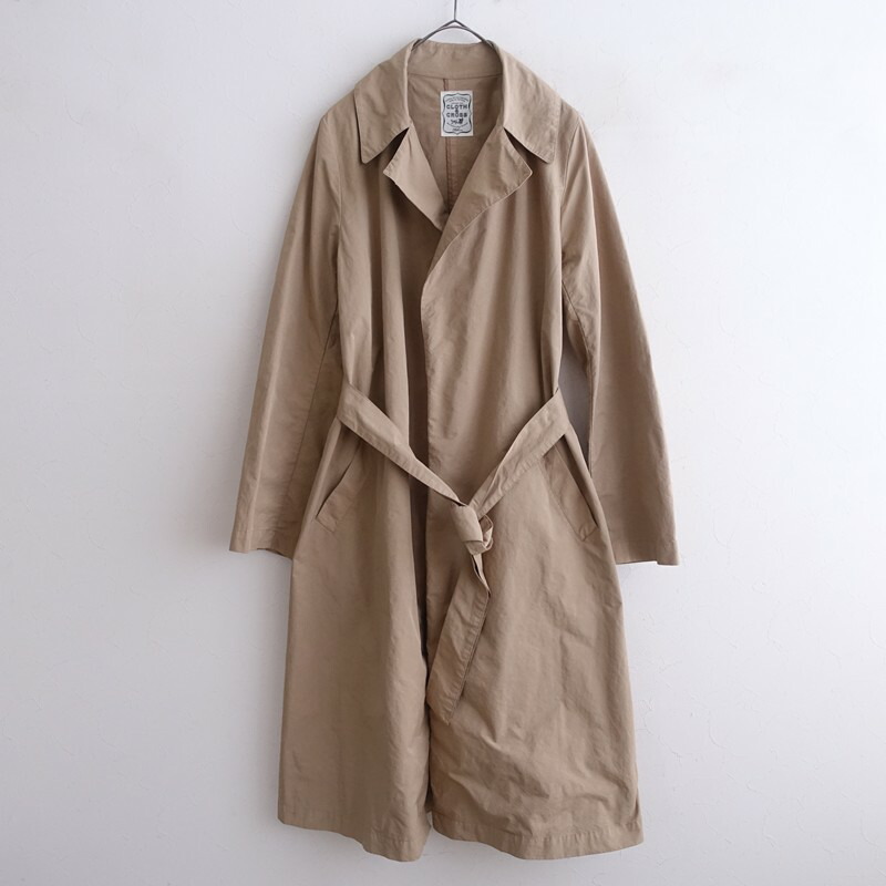 クロス＆クロス Cloth&Cross 紐付きロングコート - 【中古】【70B62】
