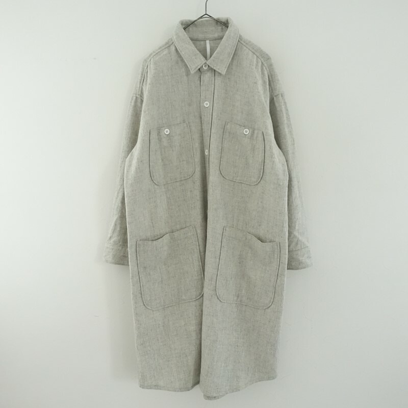 アルテポーヴェラ ARTE POVERA ATPOVA ウールナイロンコート F 【中古】【70B62】