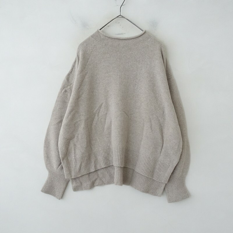 【美品/2025/AW/定価2.8万】アデュートリステス ADIEU TRISTESSE エクストラファインラムホールガーメントプルオーバー 【中古】【90B62】|ブランド古着買取drop