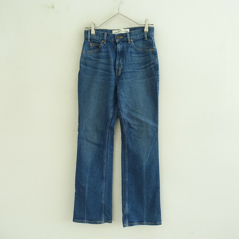 【定価2.5万】シンゾーン THE SHINZONE FLARE DE|NIM デニムパンツ 34 【中古】【11B62】