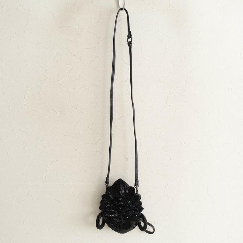 【美品】ジャマンピュエッシュ JAMIN PUECH がま口ショルダーバッグ 【中古】【51B62】