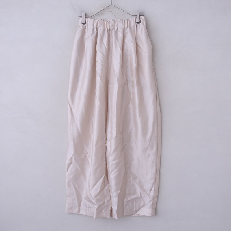 【美品/2025/定価1.4万】フィグロンドン fig London comm pants タックワイドイージーパンツ F 【中古】【61B62】