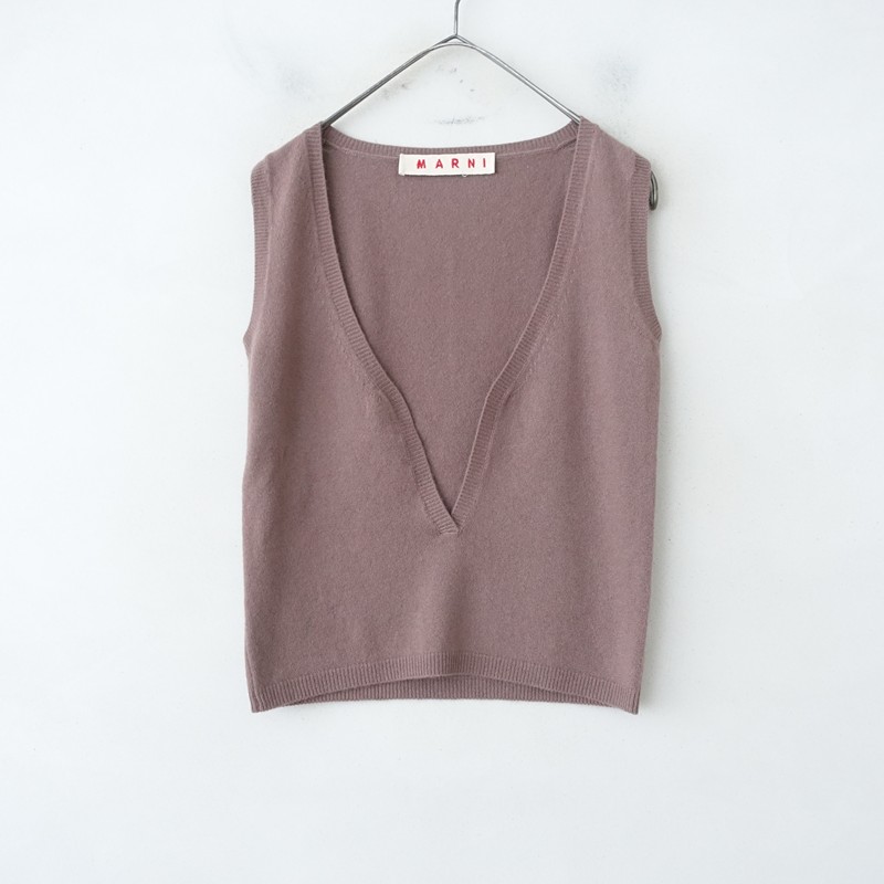 【未使用】マルニ MARNI カシミヤベスト 38 【中古】【61B62】