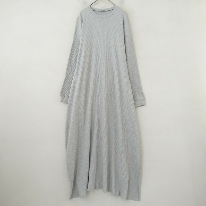 【美品/通貨価値3万】軍事基地領域 BASERANGE リブカットソーワンピース  XS 【中古】【61B62】