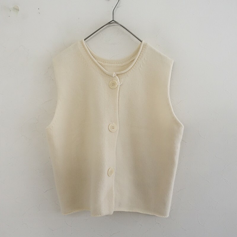 楽天市場】【定価1.4万】アワーホーム OURHOME 洗えるフリンジベスト F