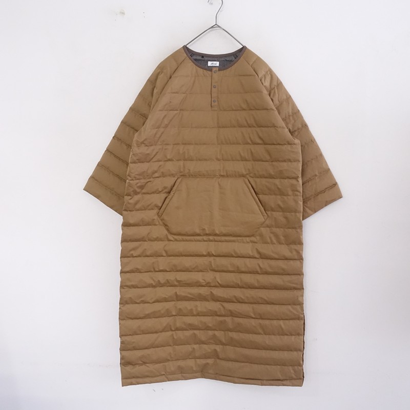 【定価3.9万】ナンガ NANGA コットンピーチダウンワンピース F 【中古】【02B62】