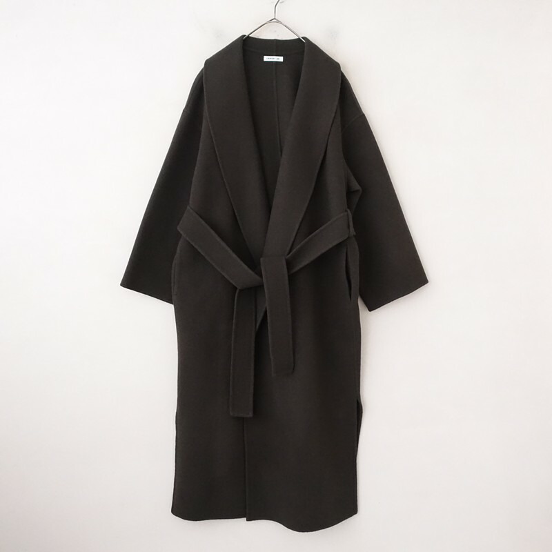 エヴリディアイライク EVERYDAY I LIKE. ダブルフェイスガウンコート 【中古】【02B62】
