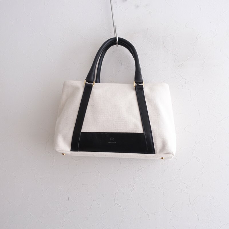 グレンロイヤル GLENROYAL キャンバス×レザートートバッグ 【中古】【32B62】
