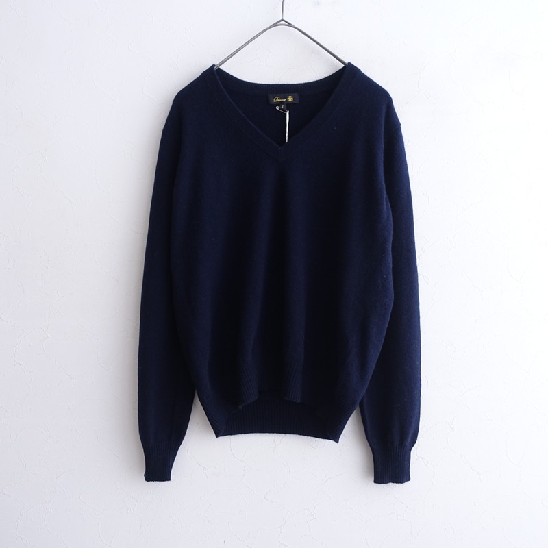 完売品】Drawer ドゥロワー ウールカシミヤ ワッフル Vネックニット