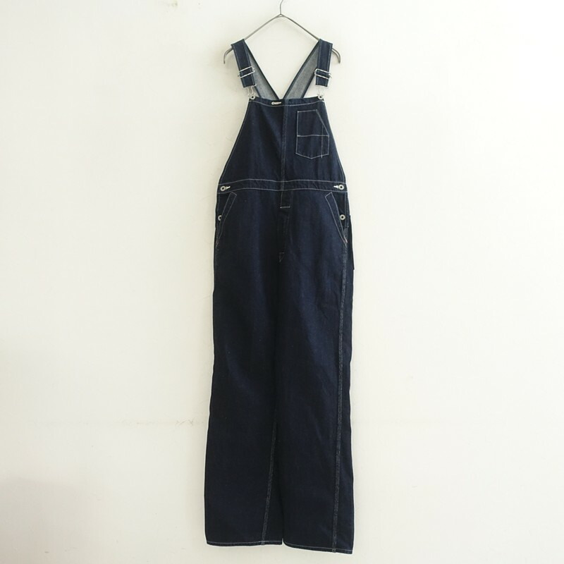 【定価3.7万】リノ LENO & CO コットンオーバーオール 00 【中古】【42B62】